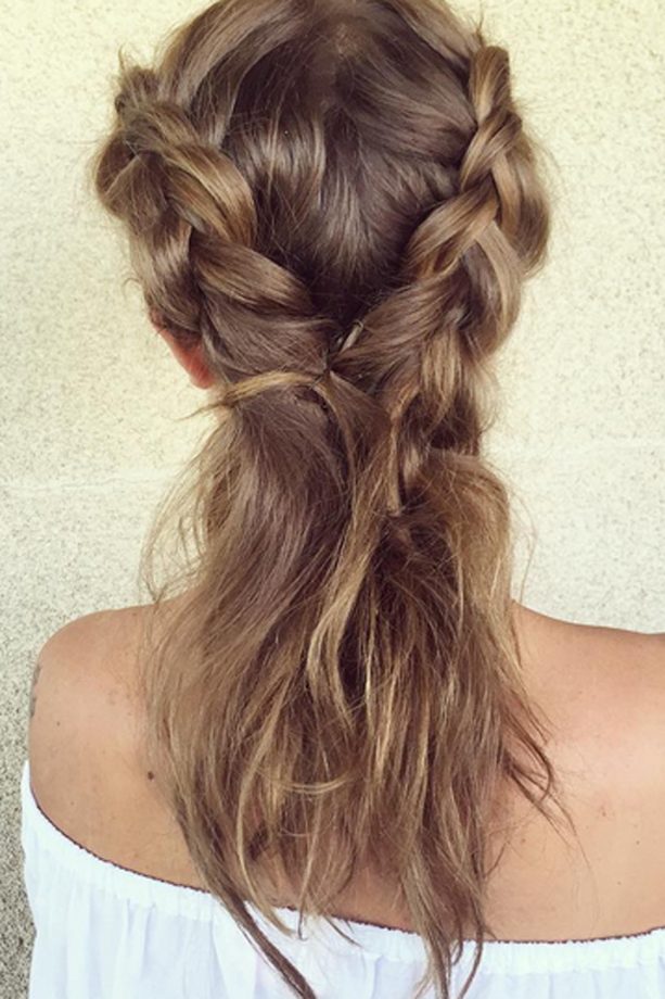 Millie Mackintosh Rocks Thick Boho Braids At Coachella, 2016