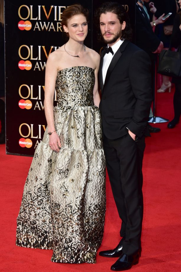 Game Of Thrones' Kit Harington and Rose Leslie Finally Confirm Their Romance At The Olivier Awards, 2016