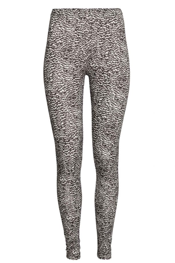H&M Monochrome Printed Leggings, £5.99