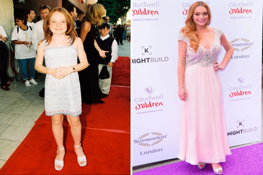 Lindsay Lohan Looking Fresh Faced aged 12 At The LA Premiere Of 'The Parent Trap', 1998