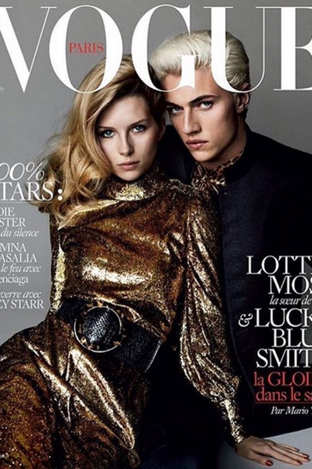 Lottie Moss Reveals Debut Vogue Cover, 2016
