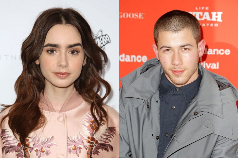 Is Nick Jonas Dating Lily Collins?, 2016