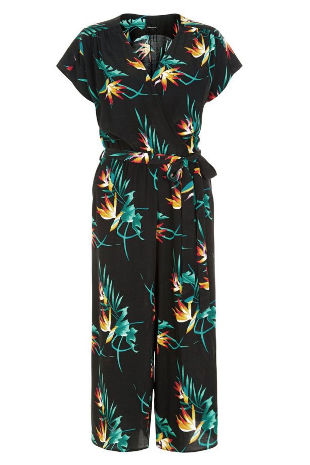 New Look Paradise Plant Print Jumpsuit, £29.99