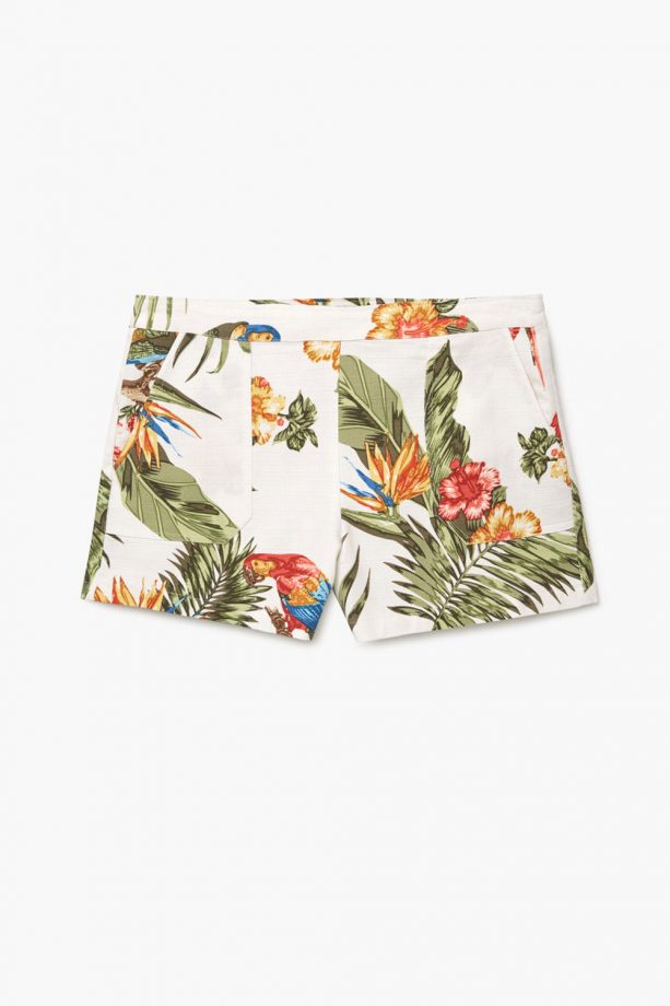 Mango Tropical Floral Shorts, £25.99