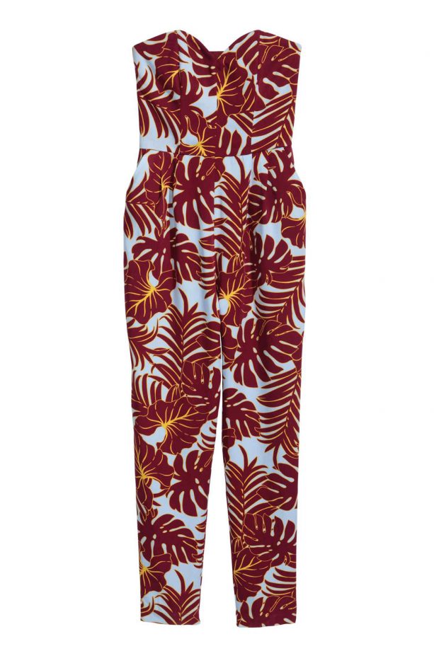 H&M Palm Print Jumpsuit, £24.99