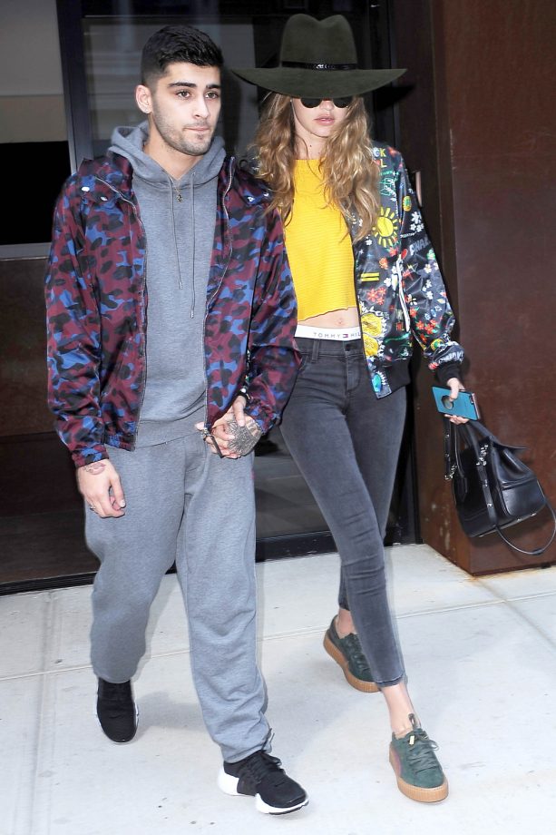 Gigi Hadid Looks Stylish On An Outing With A Dressed Down Zayn Malik In New York, 2016