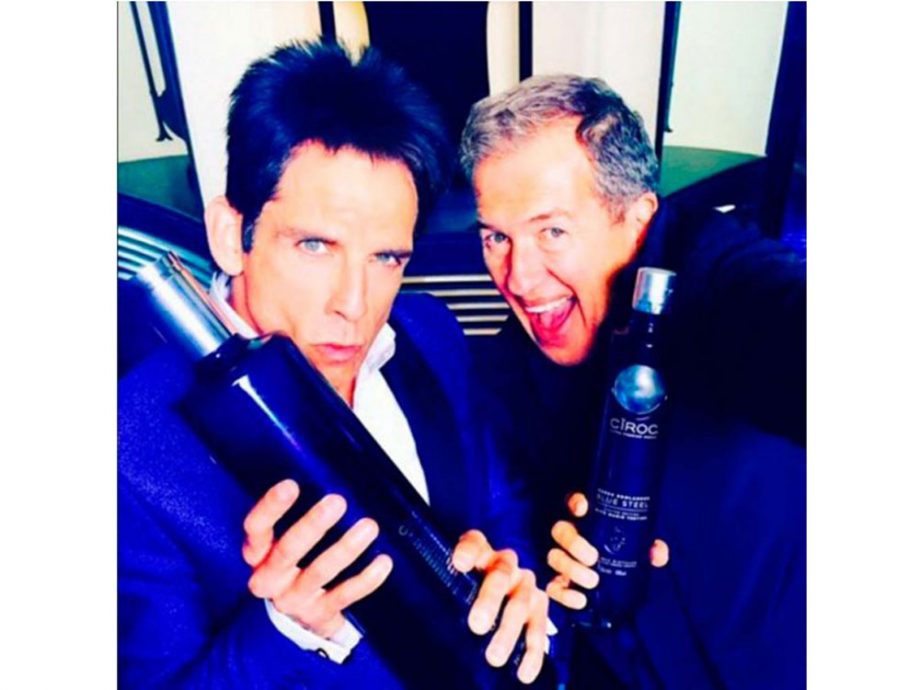 Derek Zoolander And Mario Testino Shooting For Cîroc Vodka, 2015