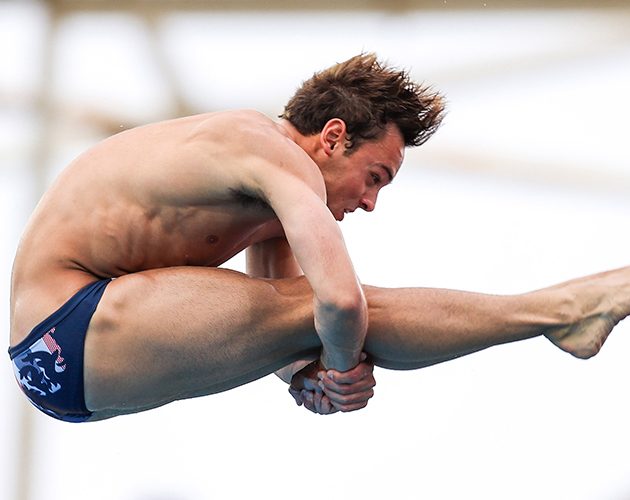 Tom Daley at the Rio Olympics