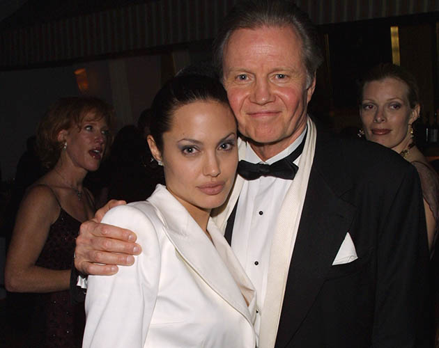 Angelina and dad Jon Voight...