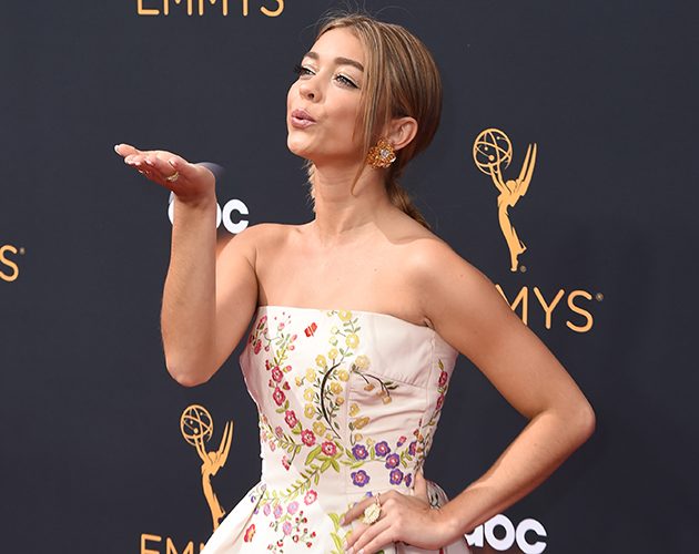 Sarah Hyland at the Emmys 2016
