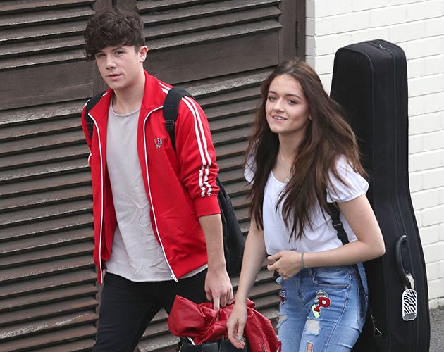 Emily Middlemas and Ryan Lawrie