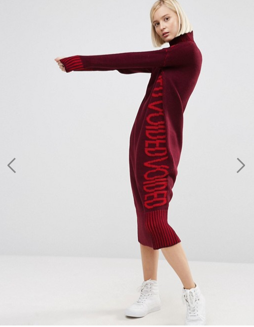 ASOS VOIDED Maxi Jumper Dress £40