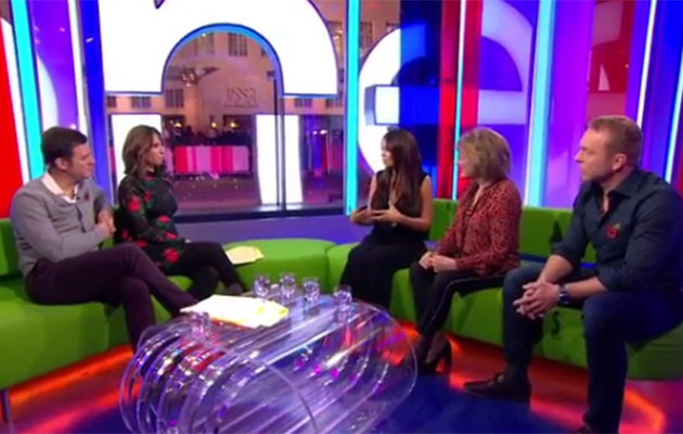 Cheryl was joined by Esther and Chris Hoy...