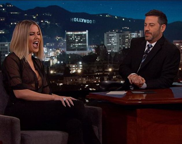 Khloe Kardashian and Jimmy Kimmel