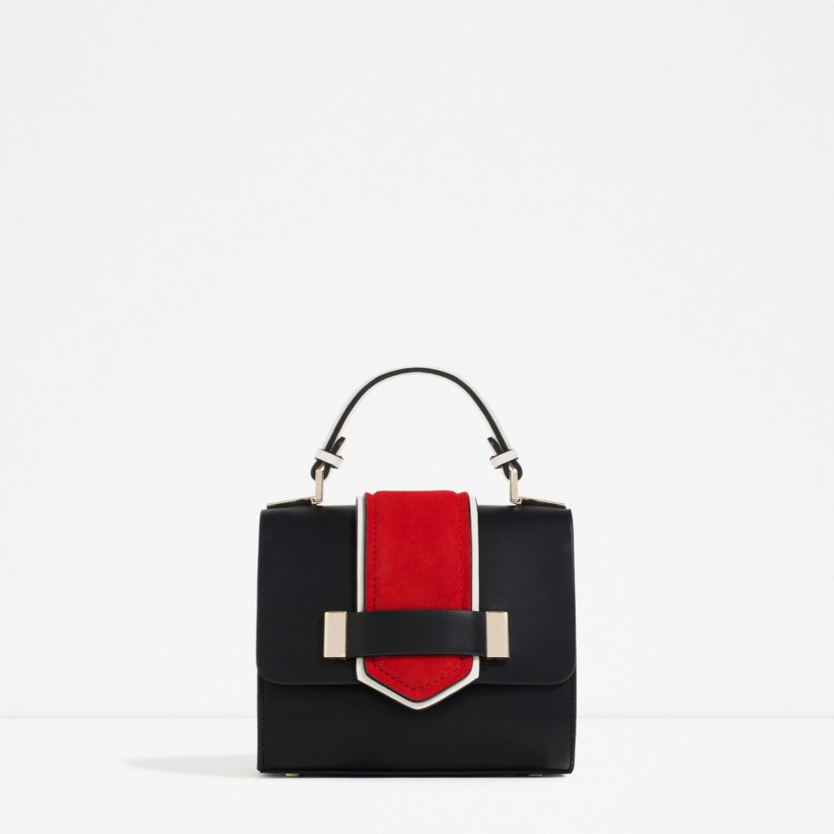 Colour Block Mini Bag, £29.99, Zara