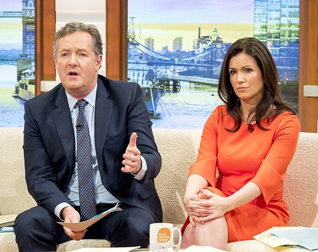 Piers Morgan urged Cheryl to announce her pregnancy...