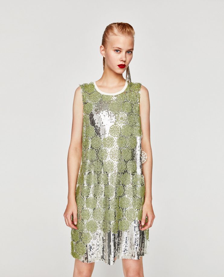 sequin dress