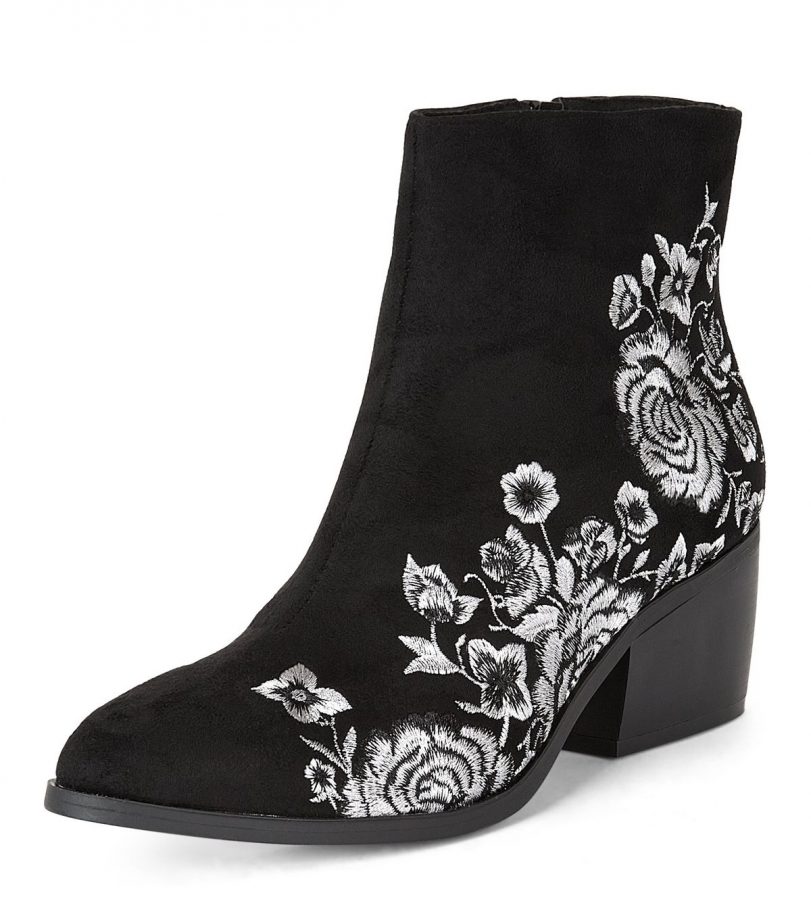 11 Of The Prettiest Embroidered Ankle Boots - Look Magazine