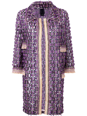 Sequin Coat, £270, Anna Sui at veryexclusive.co.uk