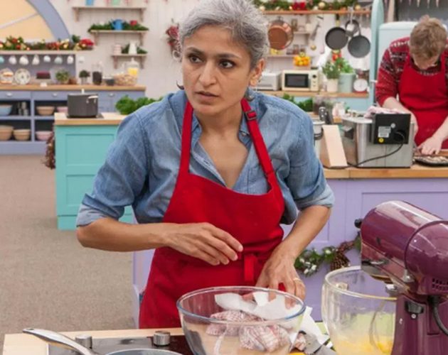 Chetna on The Great British Bake Off