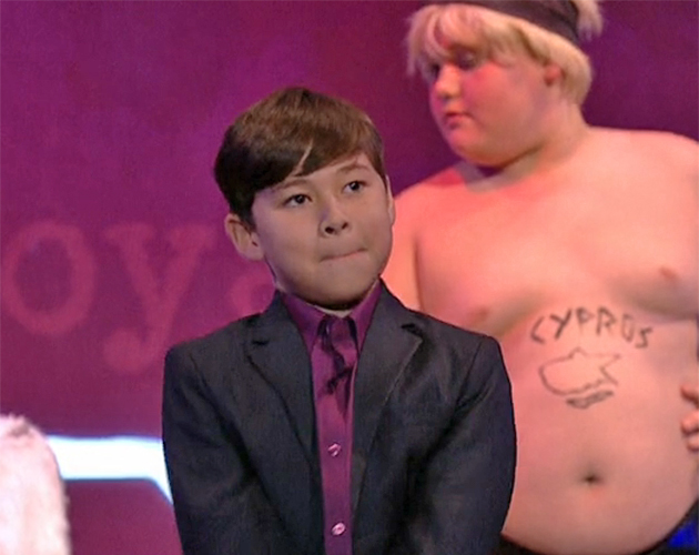 Some people found this part of David Walliams' BGT skit a little offensive..