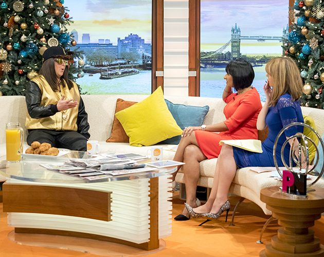 Honey G on Good Morning Britain