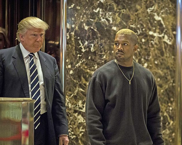 Donald Trump and Kanye West