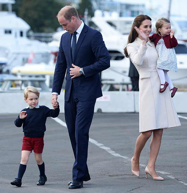 Kate, William, George and Charlotte will be spending Christmas with the Middletons this year...