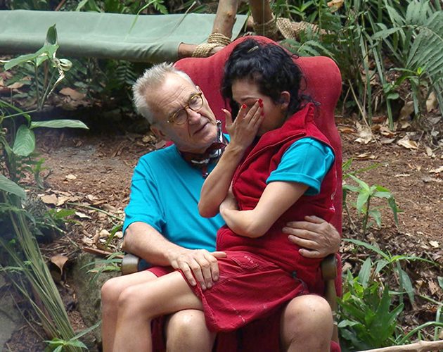 Larry Lamb and Scarlett Moffatt