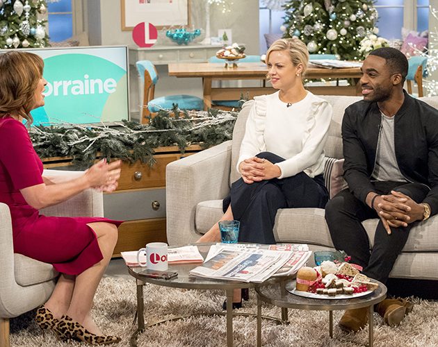 Ore and Joanne Clifton on Lorraine