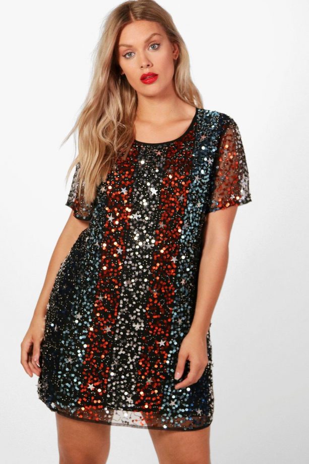 sequin dress