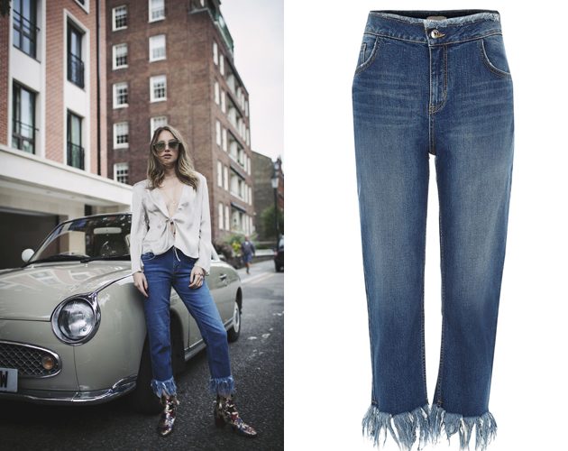 Look influencer Rosie Fortescue only helped to increase our love for these jeans, which also come in black