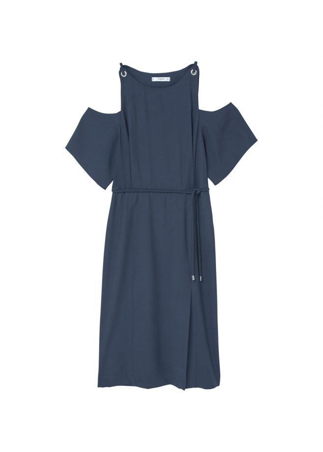 Navy Dress, £49.99, Mango