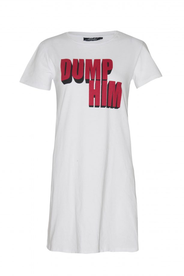 Slogan T-shirt Dress, £30.00, Motel