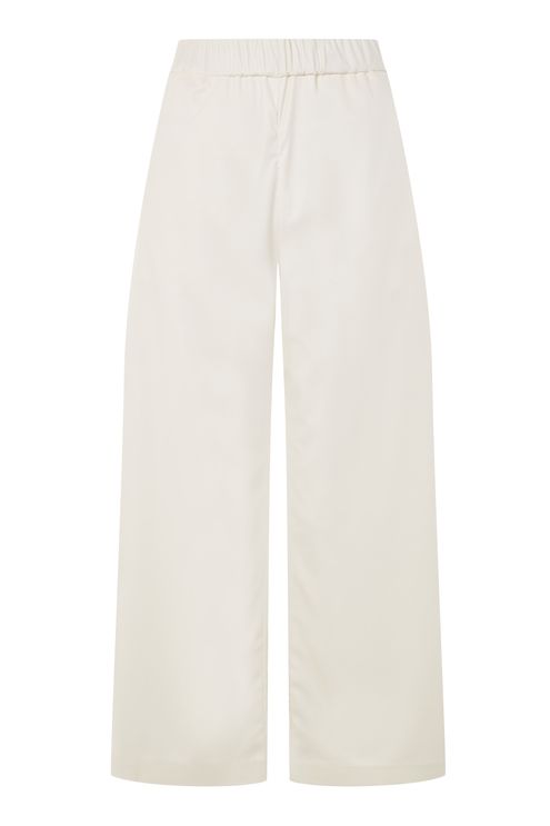 Topshop Faux Leather Crop Trouser £38