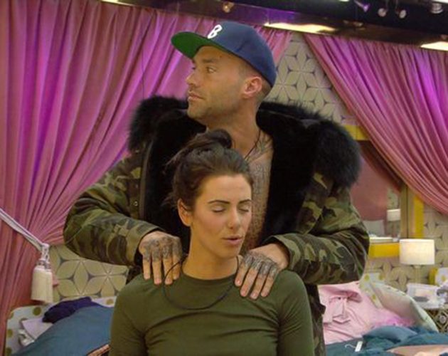 Calum Best and Jessica Cunningham on Celebrity Big Brother