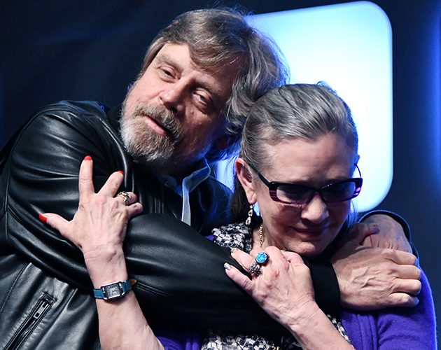 Mark Hamill and Carrie Fisher