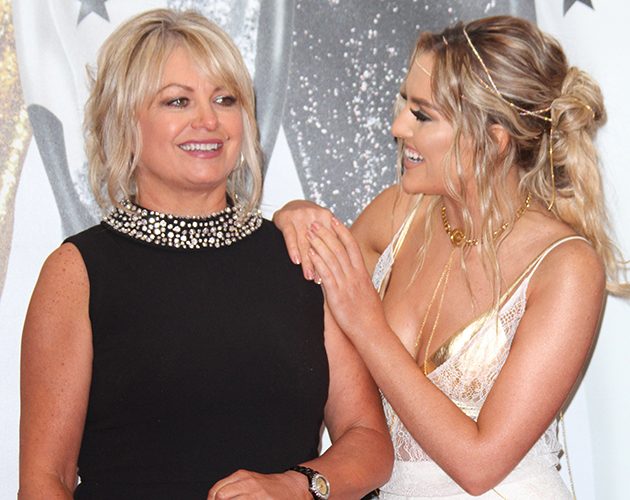 Perrie Edwards and mum Debbie