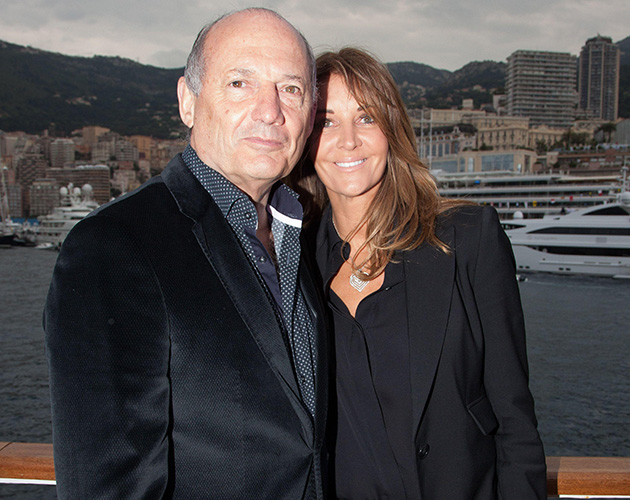 Ron Dennis and girlfriend Carol Weatherall