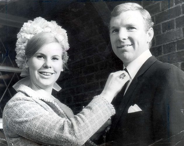 Tina Moore and Bobby Moore