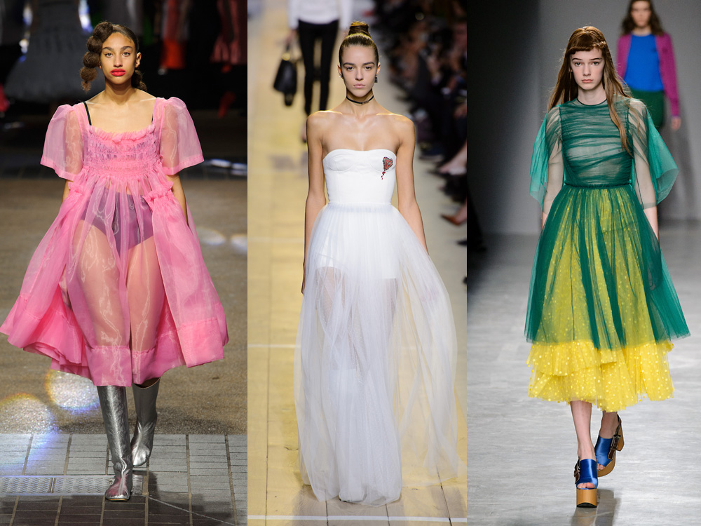 SS17 trends tulle
