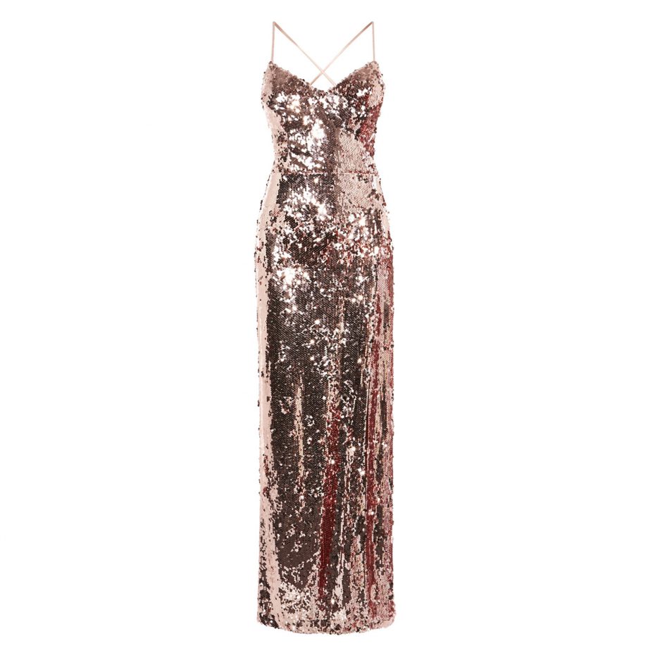 Coast Metallic Sequin Dress, £129