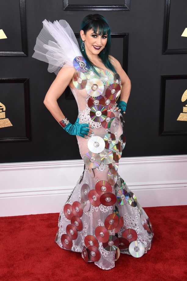 Jacqueline Van Bierk at the Grammys, 2017