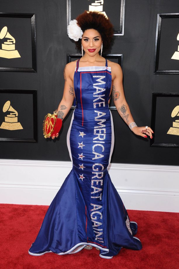 Joy Villa at the Grammys, 2017