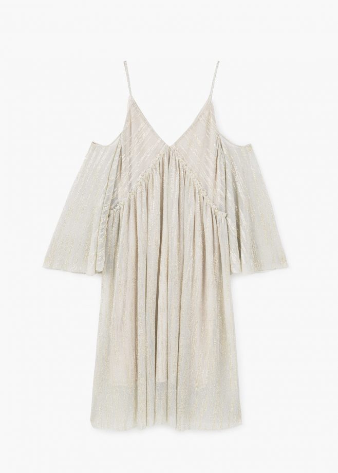 Mango Gold Dress, £49.99