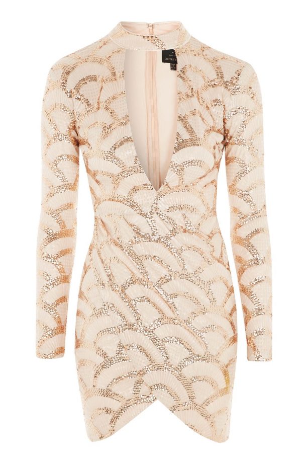 Rare Gold Sequin Bodycon £55