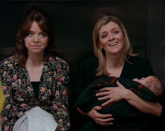 Leanne and Toyah Battersby on Coronation Street