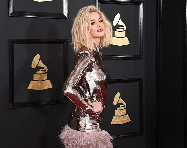 Katy Perry at the Grammys 2017