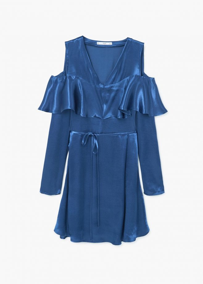 Satin Dress, £49.99, Mango