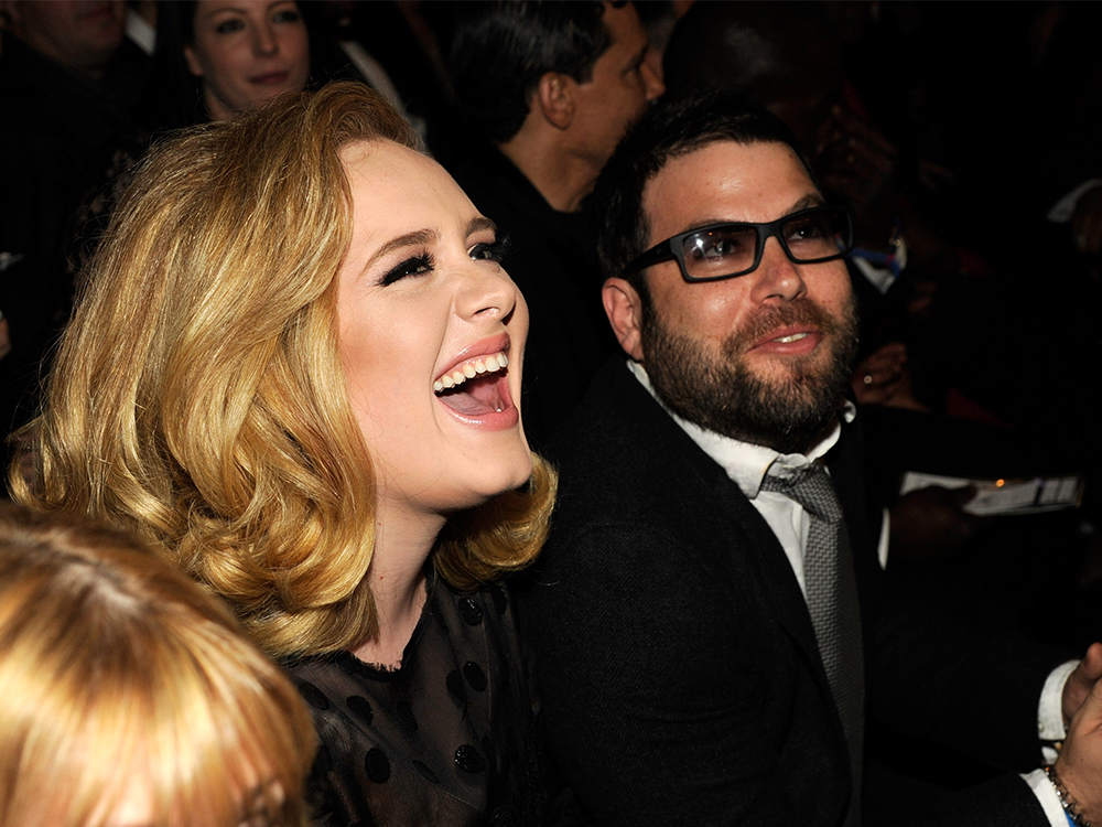 Adele and Simon Konecki